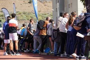 Jornada tenística de este lunes en Telde del Rafa Nadal Tour By Santander Gran Canaria 2022/TA.